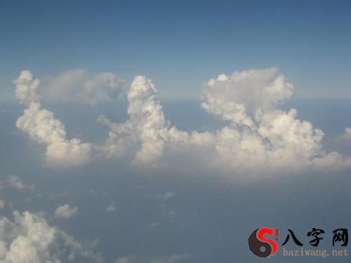 梦见云彩好多形状